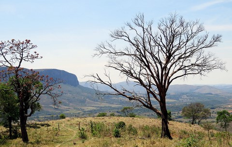 Serra da Canastra vista da Babilônia